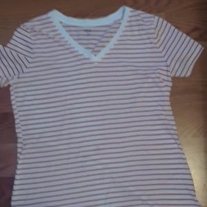 Red and white stripe a.n.a top